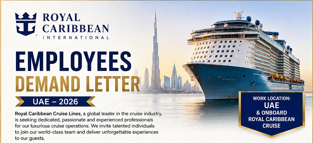Royal Caribbean UAE Employees Demand 2026: Complete Career Guide, Salary Structure, Cruise Jobs, Benefits, Interview Process & Application Insights 1 royal-caribbean-ship-job-vacancy-uae-2026