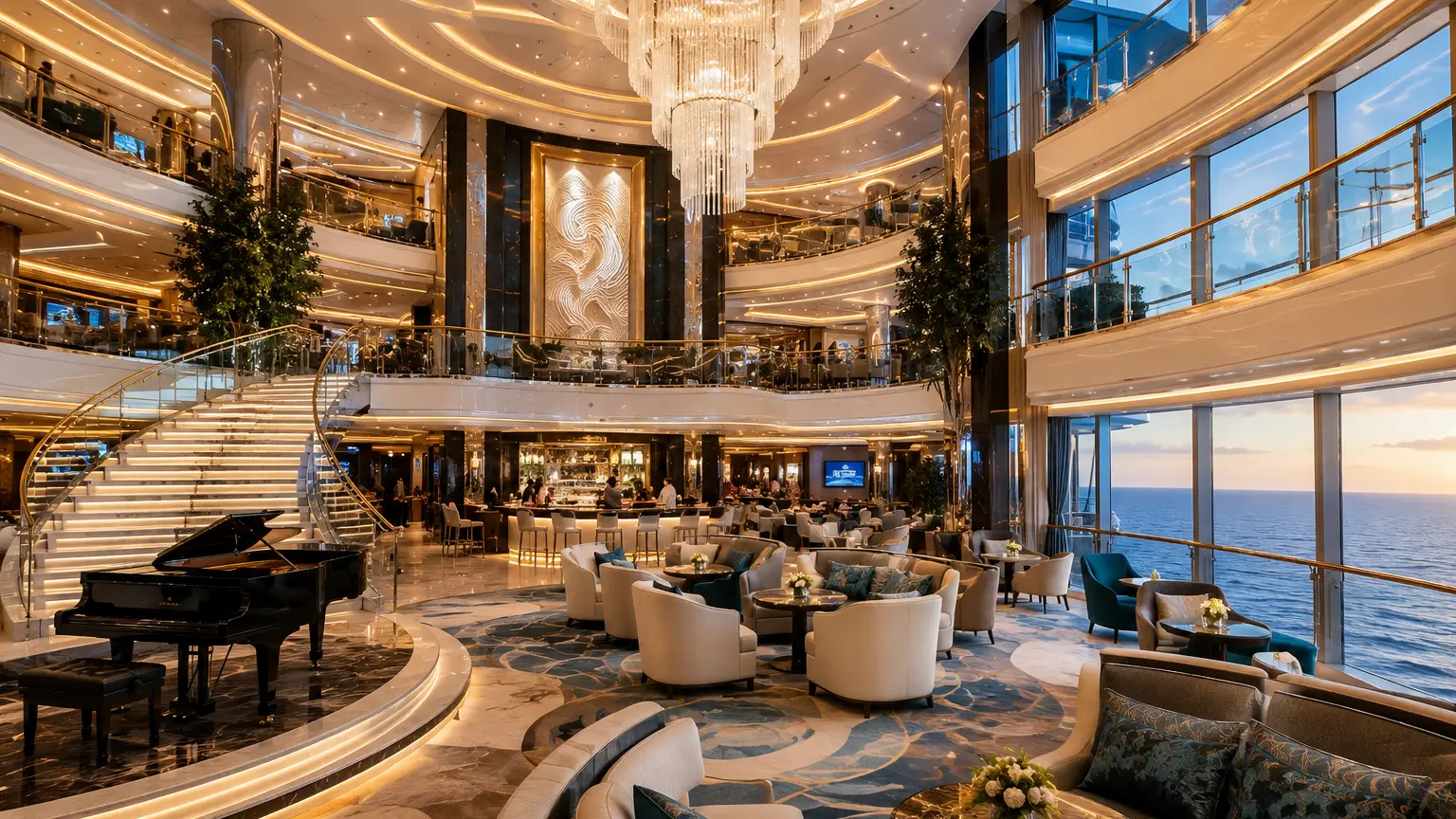 Global Harbour Imperial cruise ship interior